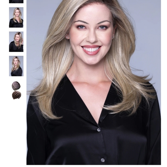 Belle Tress Beverly Hills In Mocha Maple Brown Extended Lace Frontleft MonoPart - Picture 13 of 14